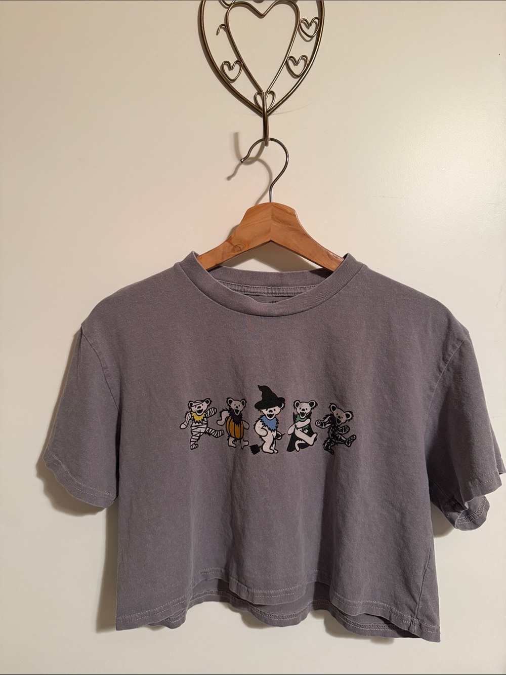 The Grateful Dead Cropped T-Shirt